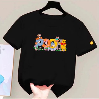 Camiseta Infantil Estampada Ursinho Pooh Estampa Diferenciada em Oferta na Shopee