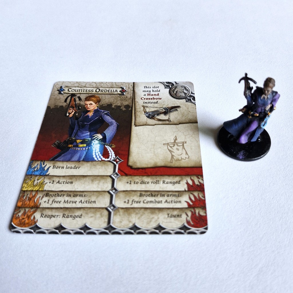 Countess Ordelia (c/ Pintura) - Survivor | Sobrevivente - Zombicide Black Plague / Green Horde Ks