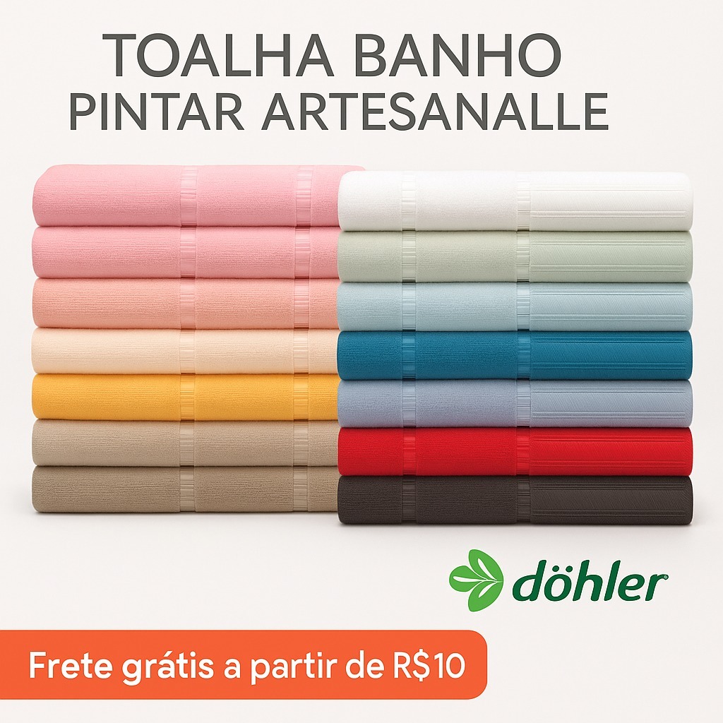 Toalha Aveludada para Bordar Dohler: Onde Comprar | BuscaProdutos