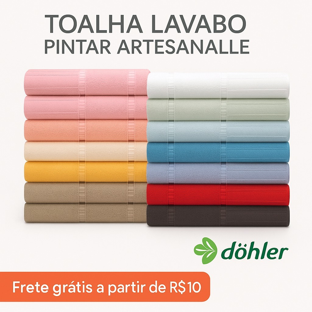 Toalha de Lavabo Pintar Algodão Bordar a Maquina Aveludada Artesanalle Dohler Artesanato Pintura em Oferta na Shopee
