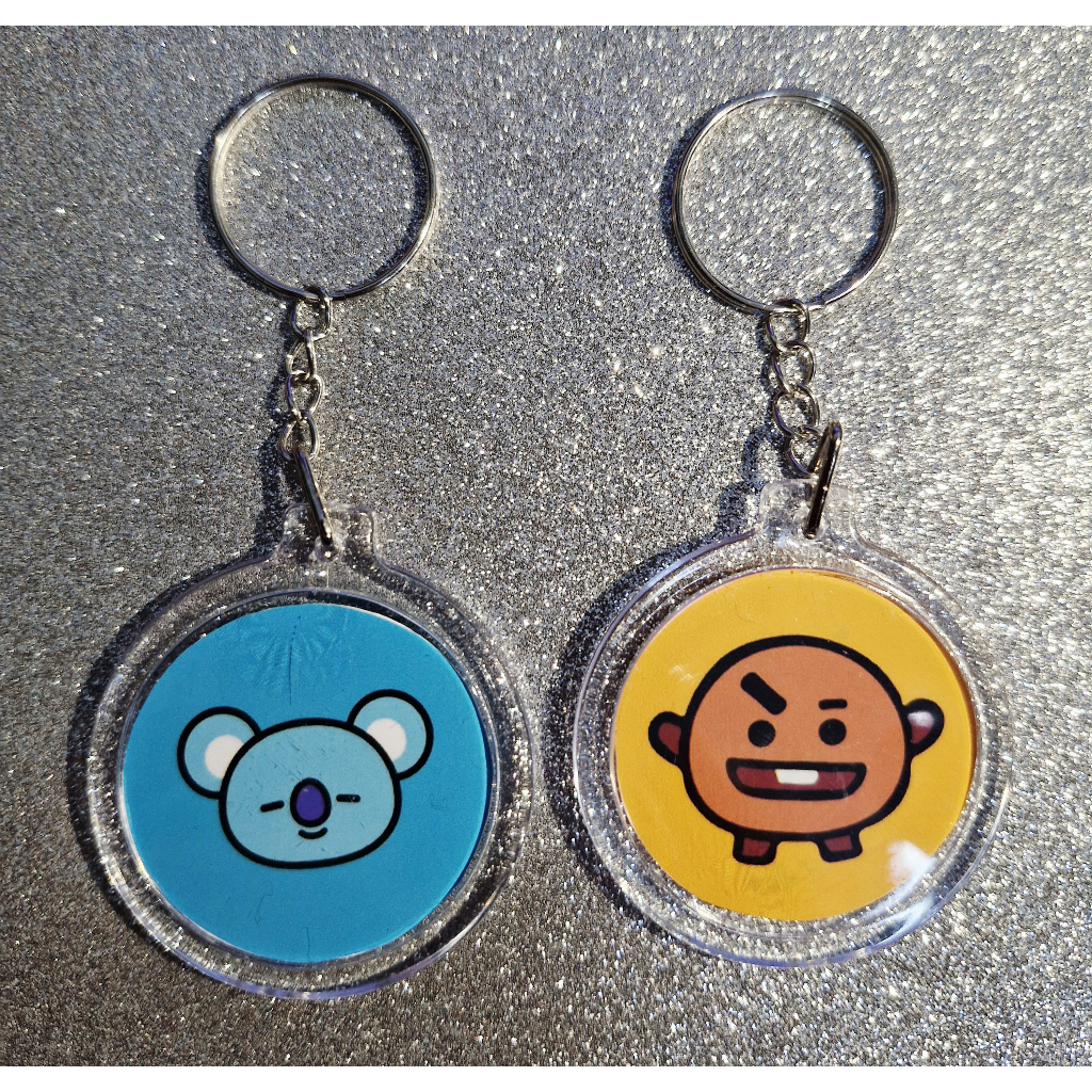 10 /20 /30/ 40 /50 Chaveiros Acrílicos Redondo Para Personalizar (SEM PERSONALIZAÇÃO) lembrancinha