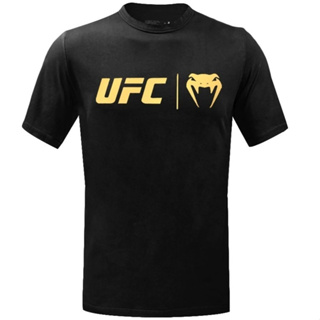 Camiseta UFC Venum Classic Masculino Algodão Preto Gold em Oferta na Shopee