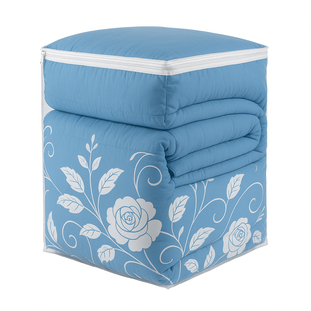 Sacos Organizadores Guarda Roupa Multiuso Com Zíper Roupas/Enxovais/Travesseiros /Lençol PVC e Ziper