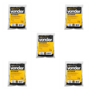 KIT 5 KILOS DE PREGO DE AÇO COM CABEÇA 22X48 VONDER