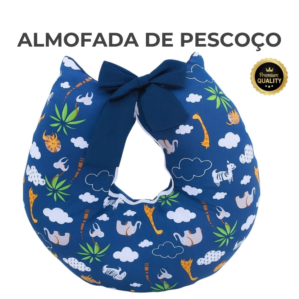 Almofada De Amamentação Ergonômica Capa Removível Enchimento Macio
