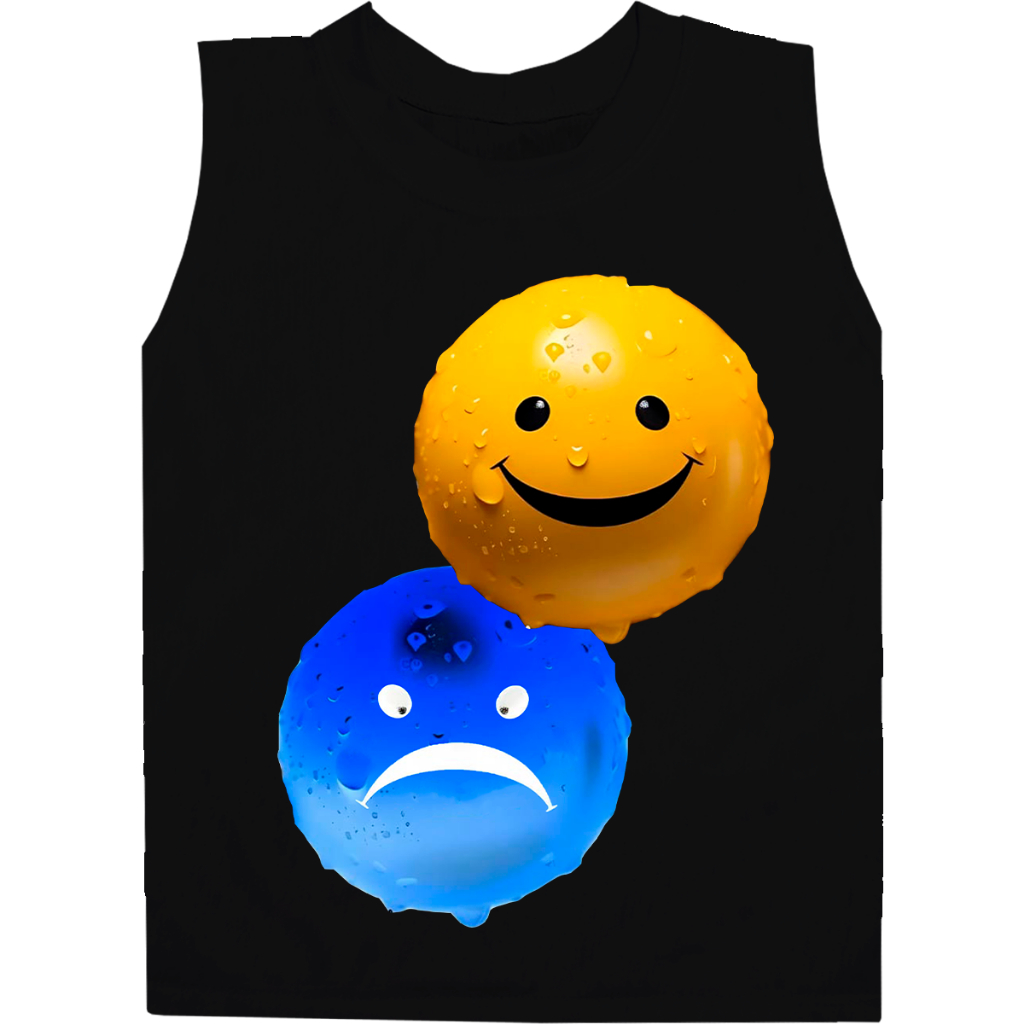 Regata Camisa masculina Básica Bola Amarela Camiseta Qualidade 100% Algodão Estampa Preto 2 ao GG