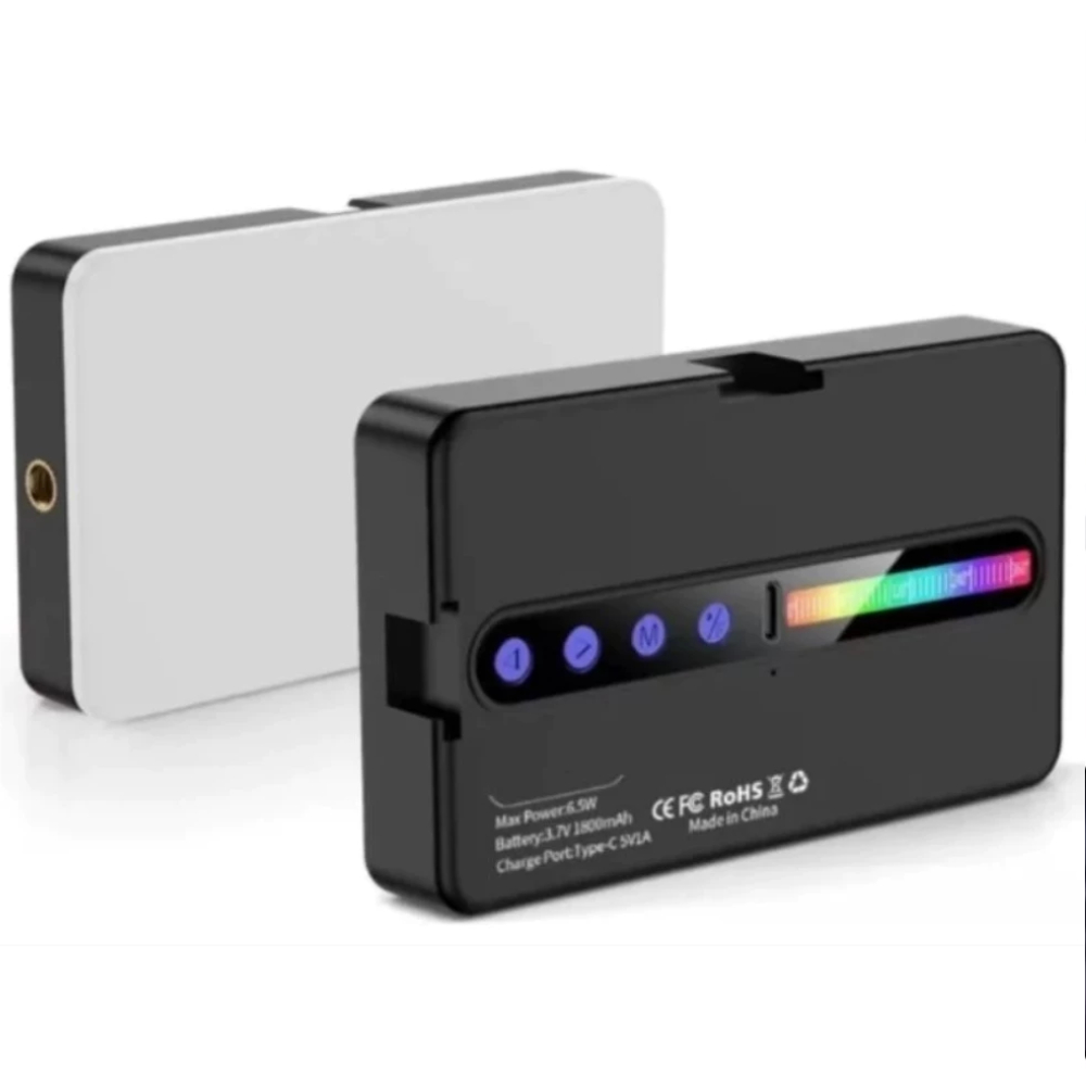 LUZ DE PREENCHIIMENTO PORTÁTIL CÂMERA UNIVERSAL PARA CELULARES MLG-165 MANIA