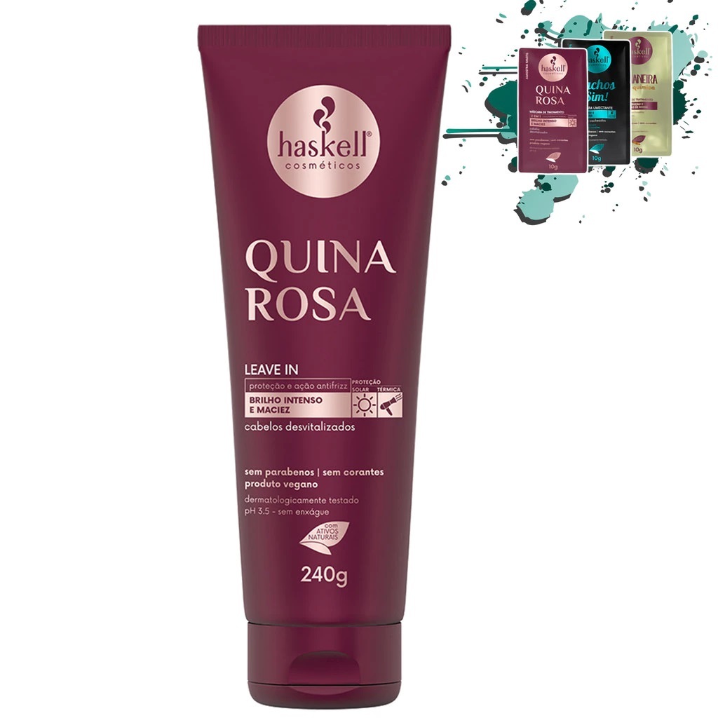 Leave In 240gr Quina Rosa Haskell