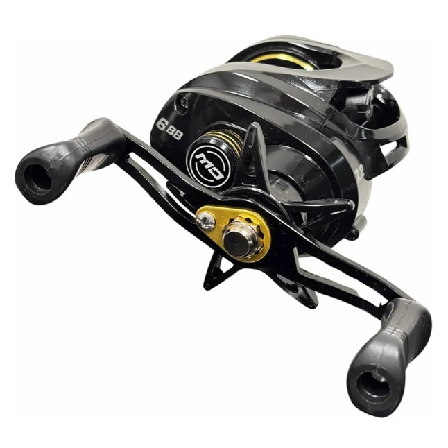 Carretilha de Pesca Super CW 7.2:1 Drag 9kg - 6 Rolamentos