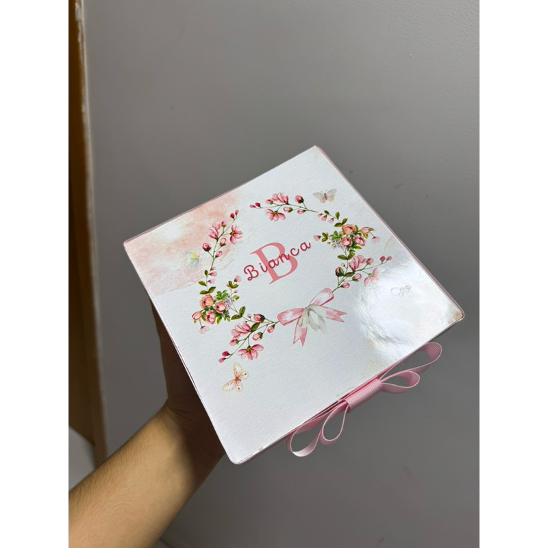 CAIXA MDF PERSONALIZADA PARA LEMBRANCINHA MATERNIDADE, ANIVERSÁRIO E BATIZADO