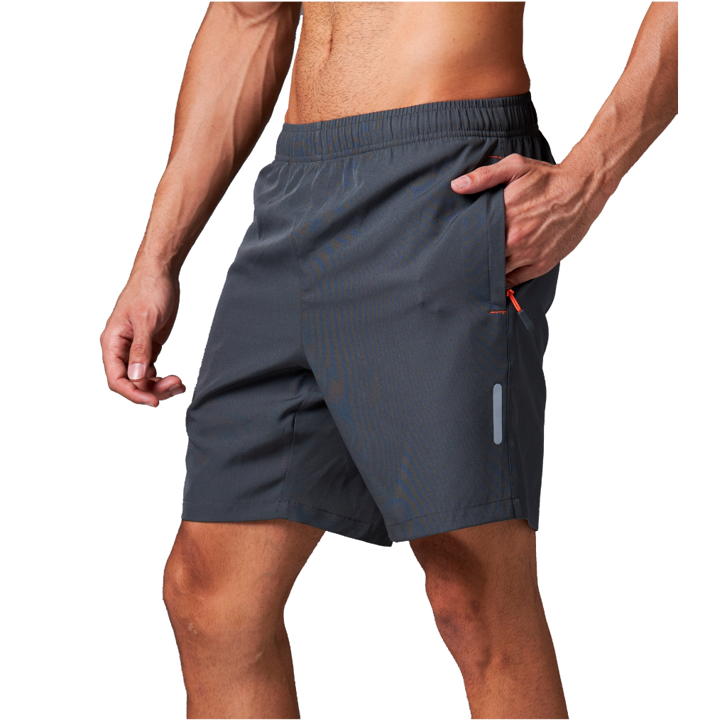 KIT 3 Bermuda Masculina P/ Academia Tactel c/ Elastano Bolso c/ Ziper Fitness Shorts Corrida