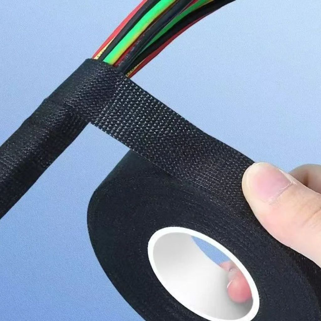 Fita de Tecido Antichama Chicote  Automotivo 15m x 1,9cm Kit 2 3 4 5 6 7 8un em Oferta na Shopee