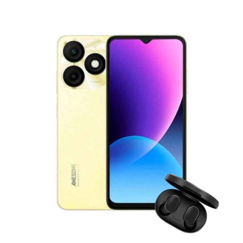Itel A50 128gb 1 Fone Bluetooth Airdots