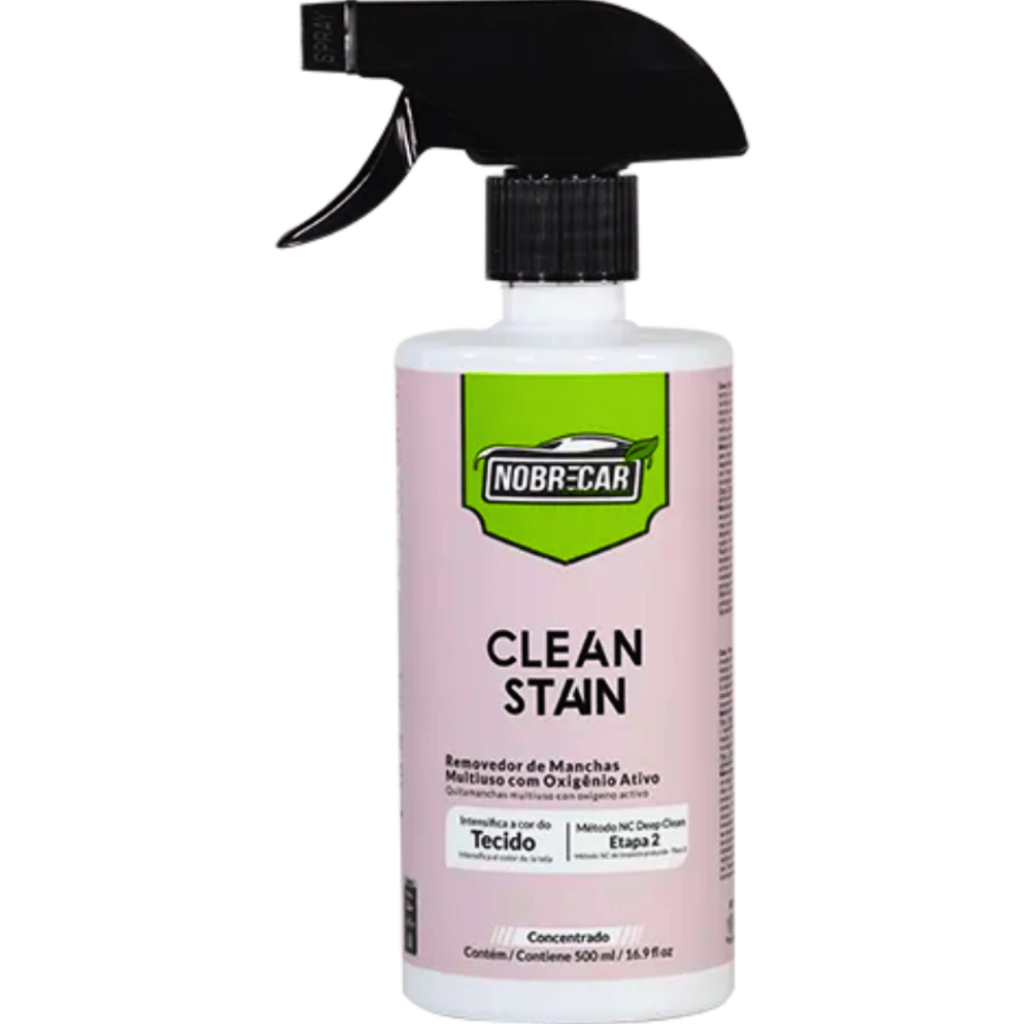 Removedor De Manchas Clean Stain Nobrecar Limpeza Profunda