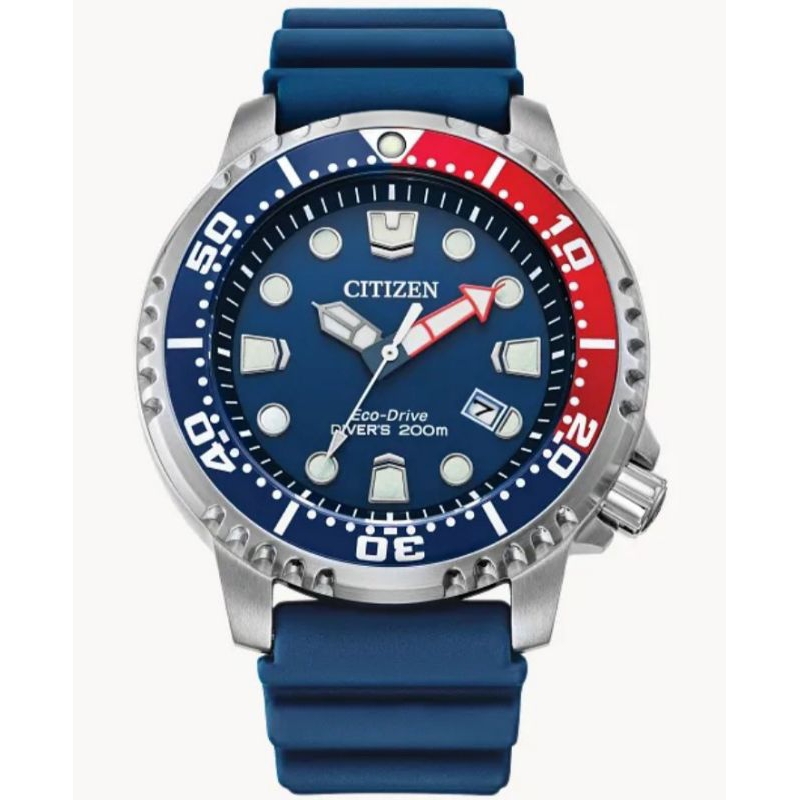 Relógio Citizen Masculino Eco-Drive Marine Promaster Diver's BN0168-06L