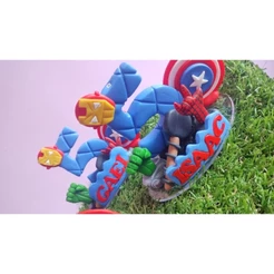 Vela Biscuit "Os Vingadores"