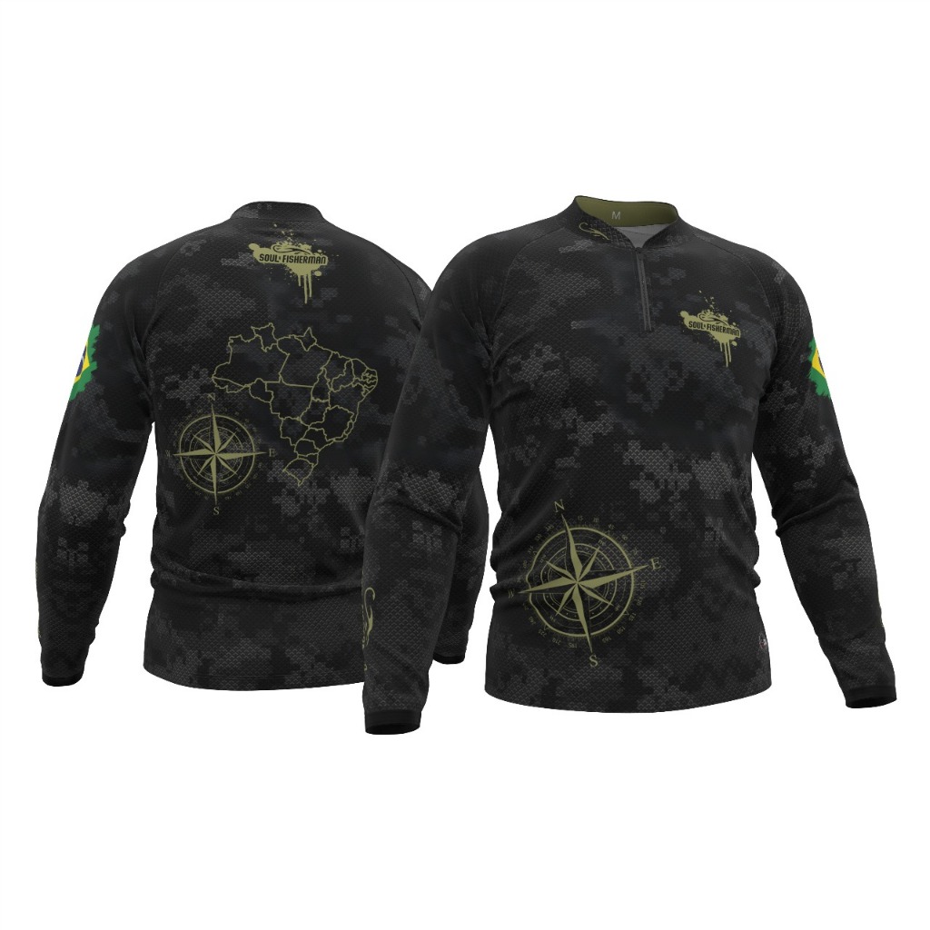 CAMISA DE PESCA UV50+, PESCARIA REF; em Oferta na Shopee