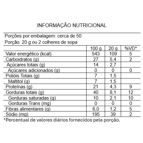 Detalhes do Pasta De Amendoim La Ganexa Sabor Leitinho 1Kg