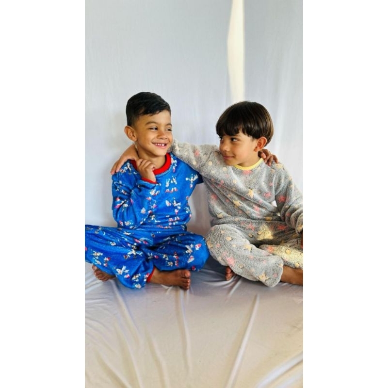 Pijama infantil ultrasoft quentinho  02 ao 10 estampas sortidas