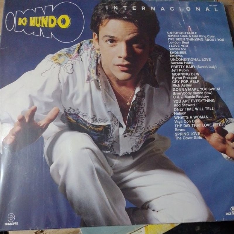 LP NOVELA - O DONO DO MUNDO ( INTERNACIONAL) 1991