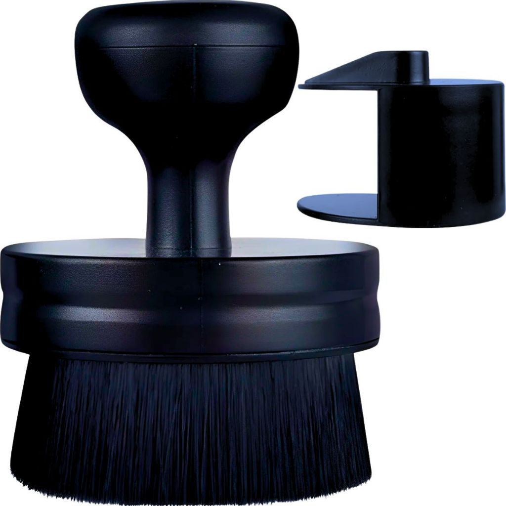 Aplicador de Pneu Pretinho Pincel Soft Tipo Kers Detailer Acabamento Perfeito Selante Pneu Carro