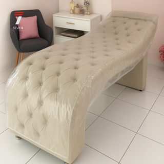 CAPA PROTETORA TRANSPARENTE COM ELÁSTICO PARA MACA LUXO em Oferta na Shopee