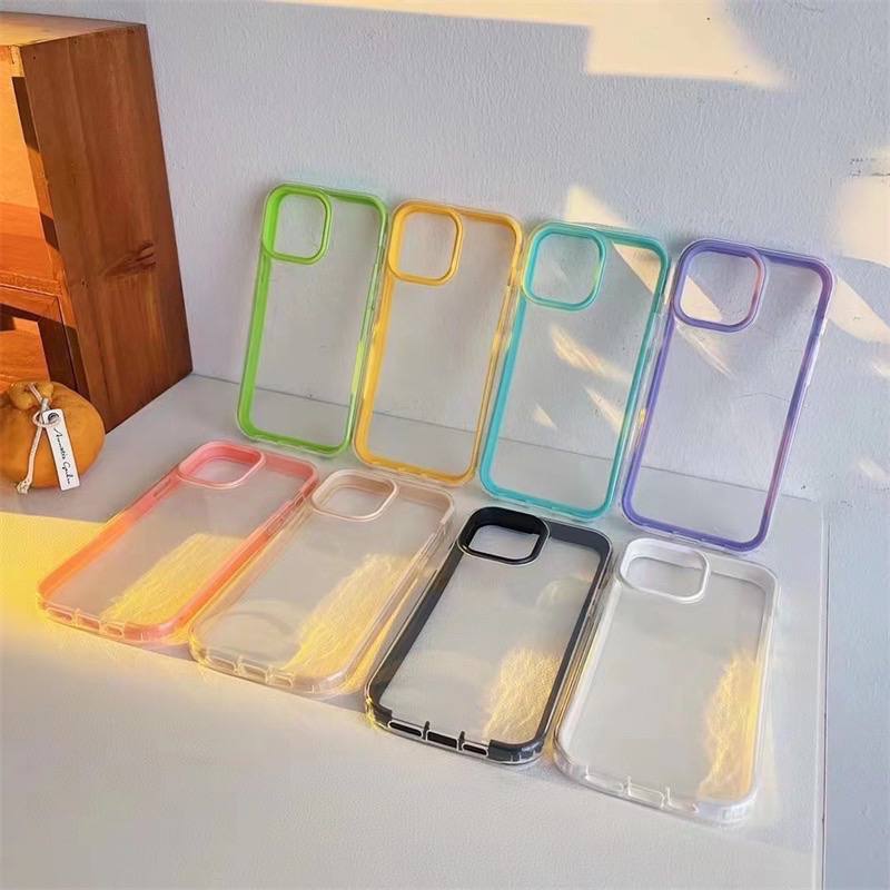 3 EM 1 Capa Case Caixa Dupla Transparente Lateral Xiaomi POCO Note