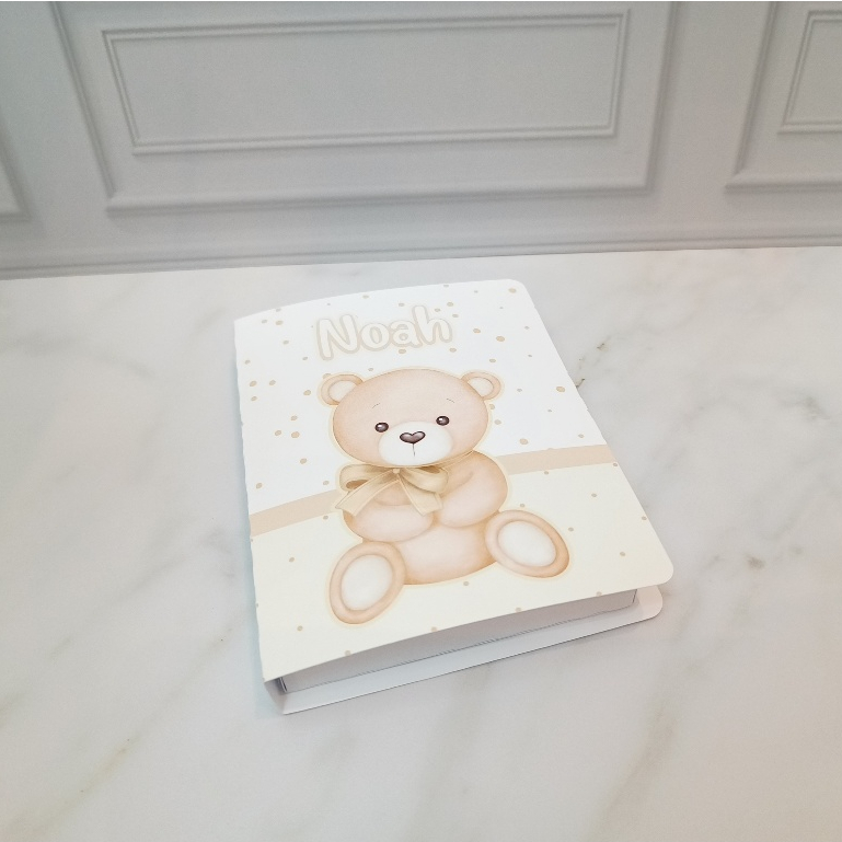Lembrancinha Porta  Chocolate  Batom Ursinho Dourado Chá Revelação Chá de Fralda Maternidade Aniversário Casamento