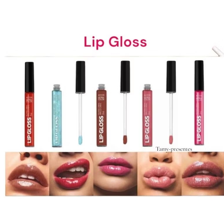gloss labial Avon ultra color 7ml