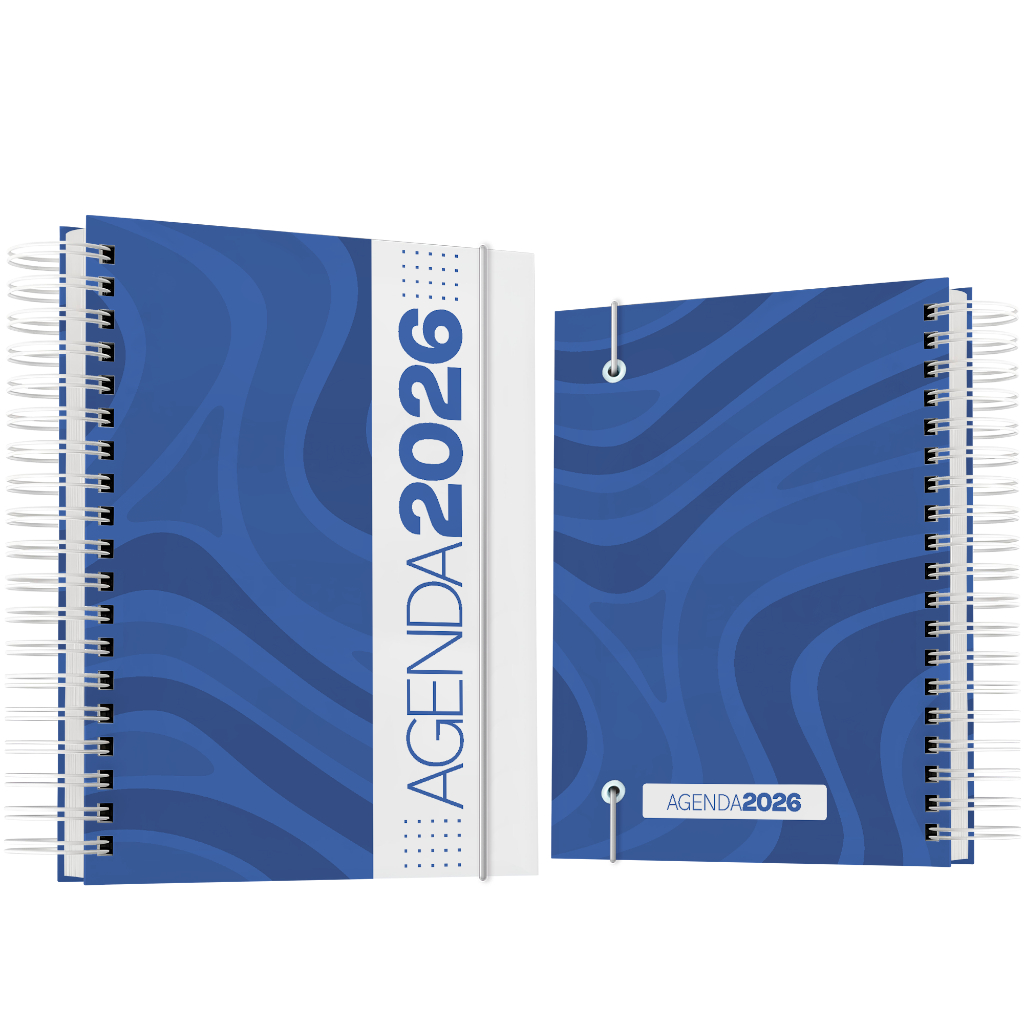 Agenda Comercial 2026 - 1DPP - 1 dia por pagina com sab e dom juntos - agenda 2026 - agenda comercial 2026 - agenda
