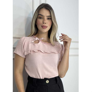 Blusa Evangélica Feminina Elegante Trabalho Social em Oferta na Shopee