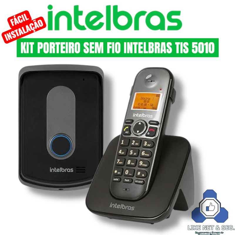 Porteiro Eletrônico Intelbras Interfone Sem Fio Tis 5010