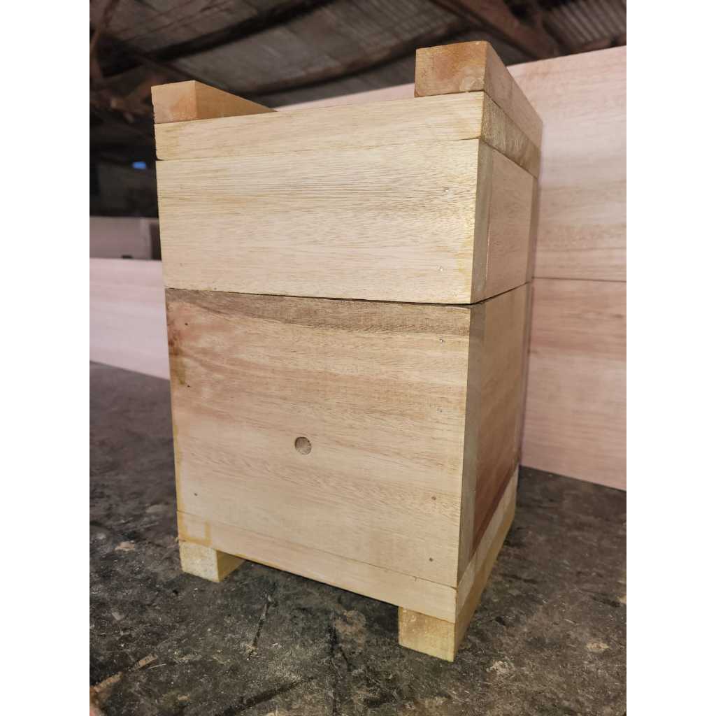 Caixa para Jataí - modelo INPA 12x12cm - 3 cm espessura