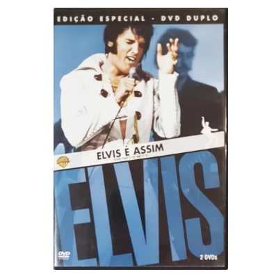 Dvd Duplo Elvis Presley Elvis É Assim - Usado