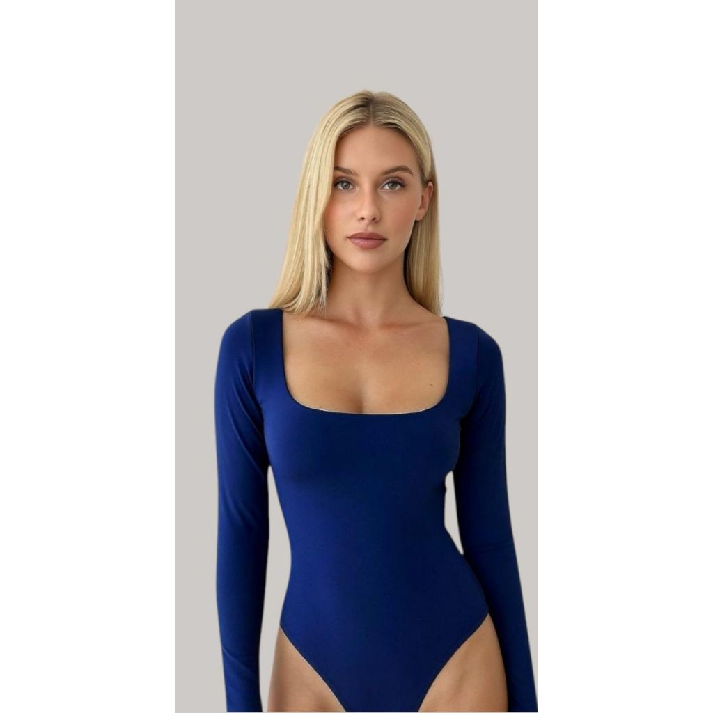 Body Simples elegante Festa Gola Quadrada mais vendido casual tendência bori feminino colan body