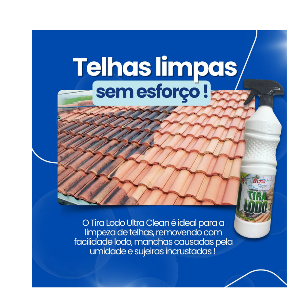 Tira Lodo e Remove Limo 1L – Limpeza Fácil e Sem Esforço Ultra Clean