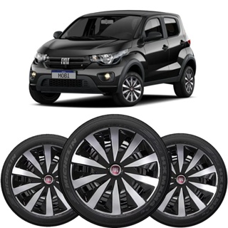 Jogo 4 Calotas Spider Esportiva  Aro 13 14 15 Compativel Com Argo Linea Palio Cronos Mobi em Oferta na Shopee