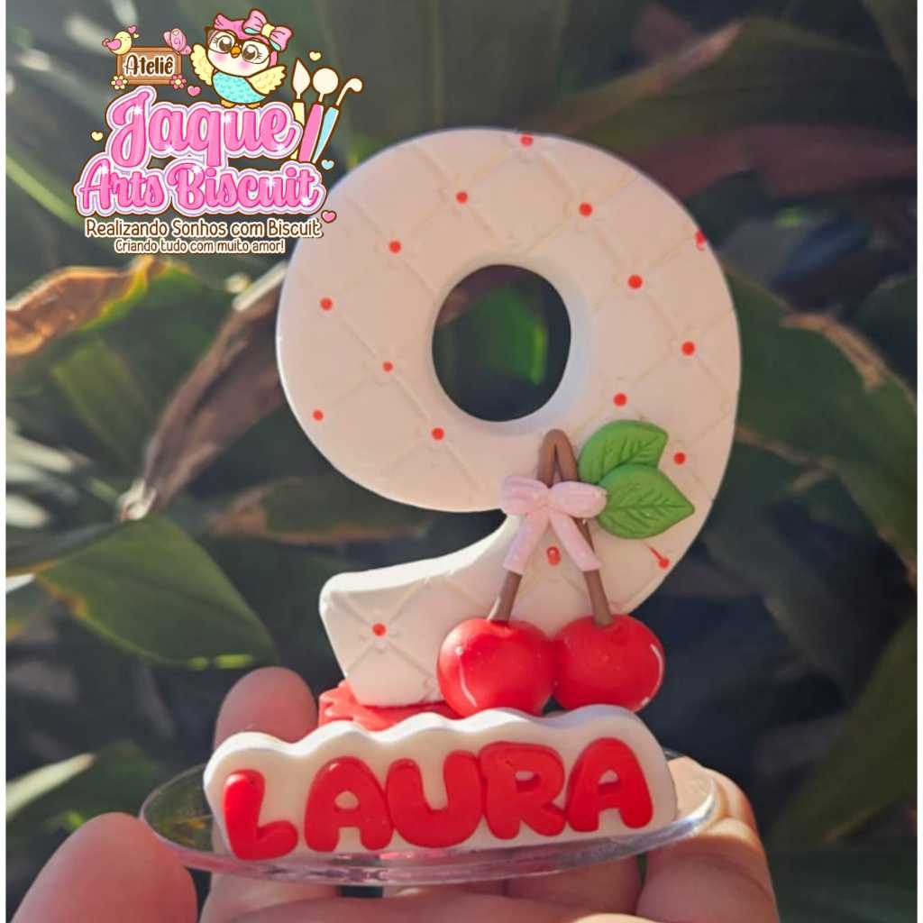 Vela Biscuit Cereja