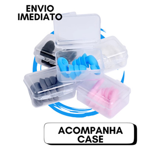 Protetor Auricular Silicone 3 Camada Redução Ruído Reutilizável Isolamento Acústico Encaixe Perfeito em Oferta na Shopee