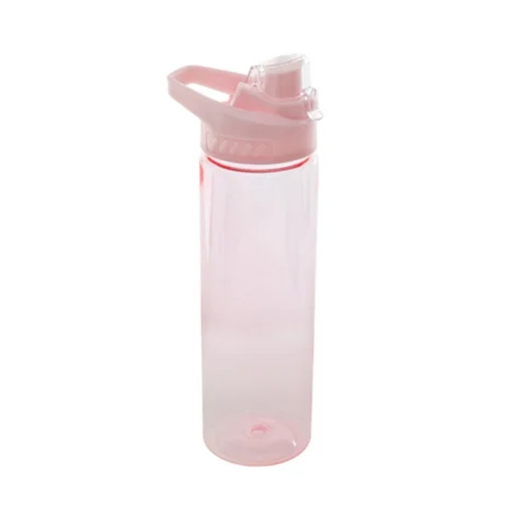 Garrafa Squeeze Plástico 700ml Bico de silicone com Alça e Tampa Academia Fitness Sport