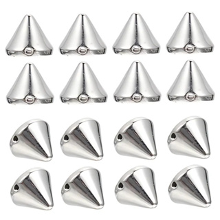 Spike com furo passante para costura Moldart 8mm e 10mm para customização de roupas e jaquetas em Oferta na Shopee