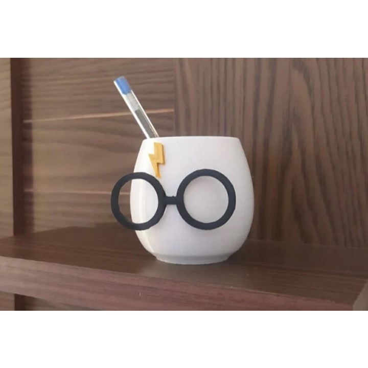 Vaso Decorativo Harry Potter Porta Lápis Caneta Porta Objeto 9CM altura