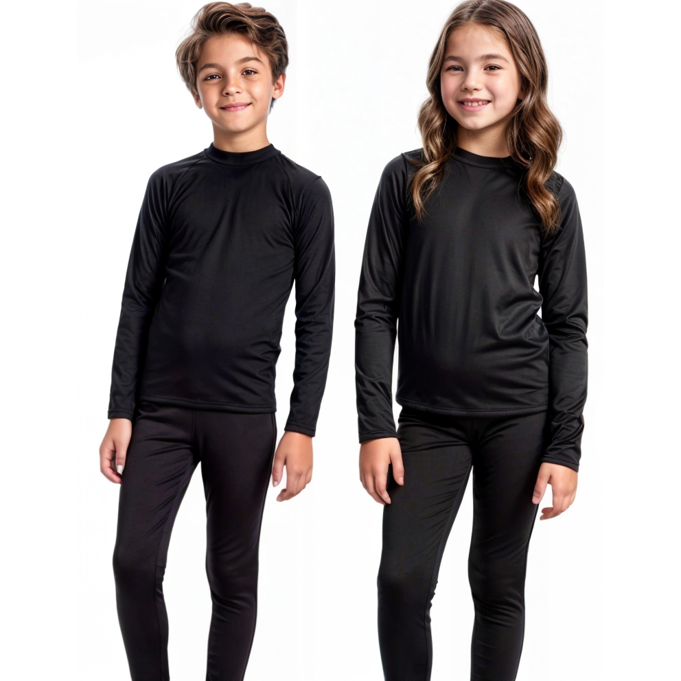 Conjunto Infantil Flanelado Térmico Pelucia Segunda Pele