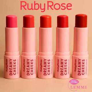 Blush Stick Ruby Rose Linha Rosa Blush Bastão Cremoso Dreamy Cheeks em Oferta na Shopee