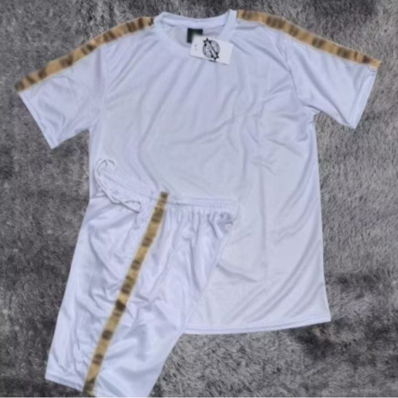 conjunto bermuda e camiseta adulto em Oferta na Shopee