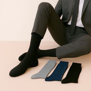 Kit Meia Social Masculina Cano Longo Confortável e Respirável Kit com 3, 6 ou 12 Pares Premium 38-45 em Oferta na Shopee