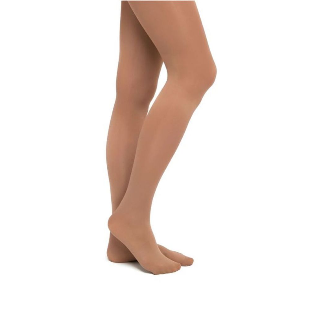 Meia Calça Bege com Pé FIO 40 Infantil/Adulto Uniforme de Ballet/Dança/Figurino/Dia a Dia.