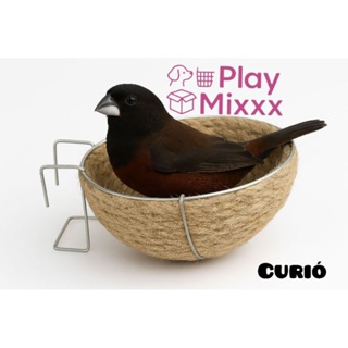 Promoção - kit 2 unidades ninho sisal Curió - pássaros/passarinhos em Oferta na Shopee