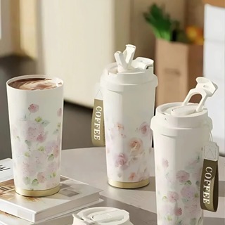 Copo Térmico de Café 520ml com Alça Aço Inox e a Vácuo em Oferta na Shopee