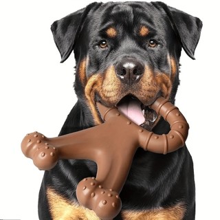Brinquedo de Mastigar para Cachorro - Limpeza Dental, Moagem Natural e Treinamento Inteli…